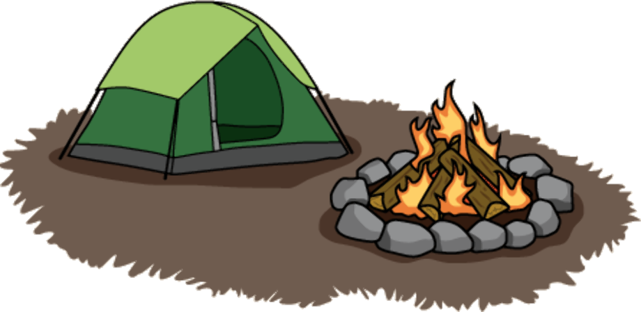 Download High Quality campfire clipart tent Transparent PNG Images