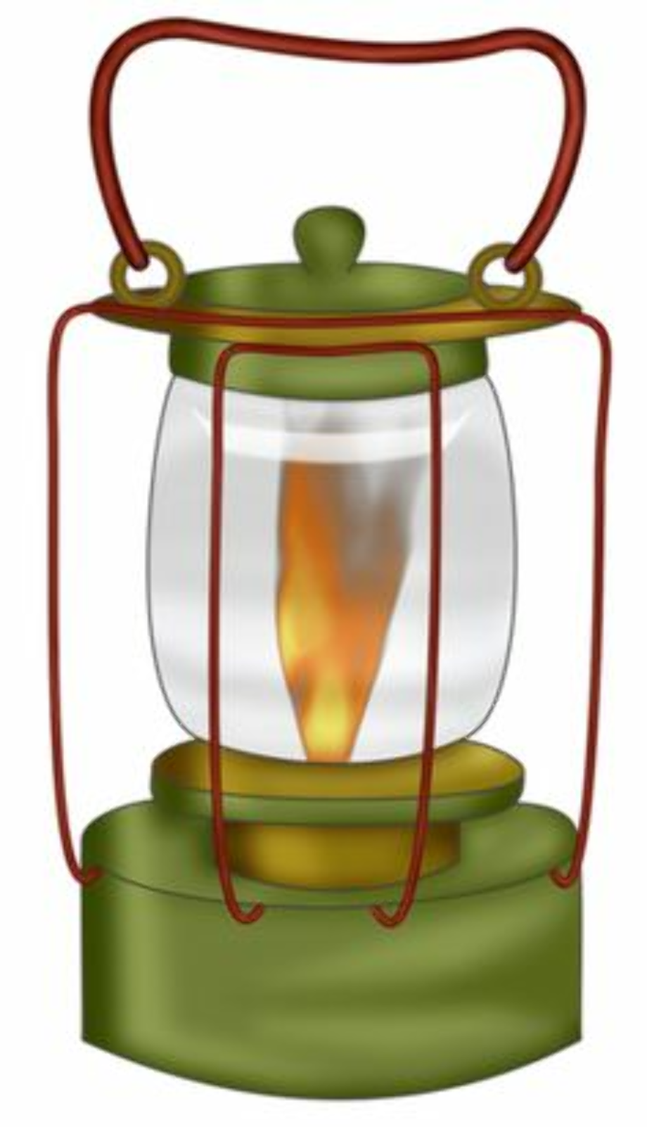 camping clip art lantern
