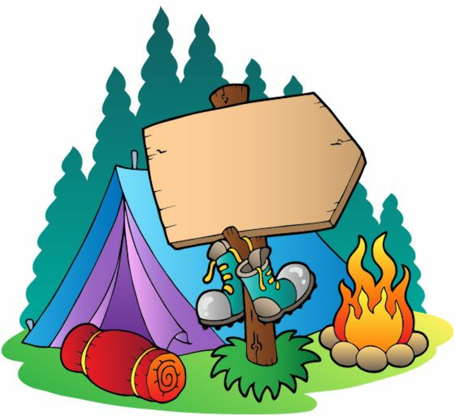 campfire clipart family