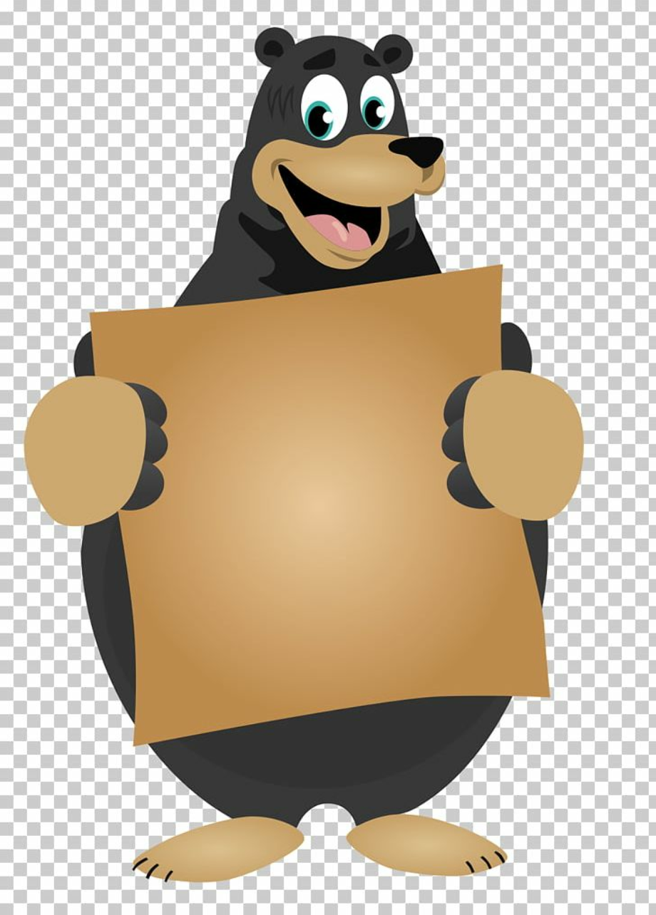 Download High Quality camping clip art bear Transparent PNG Images