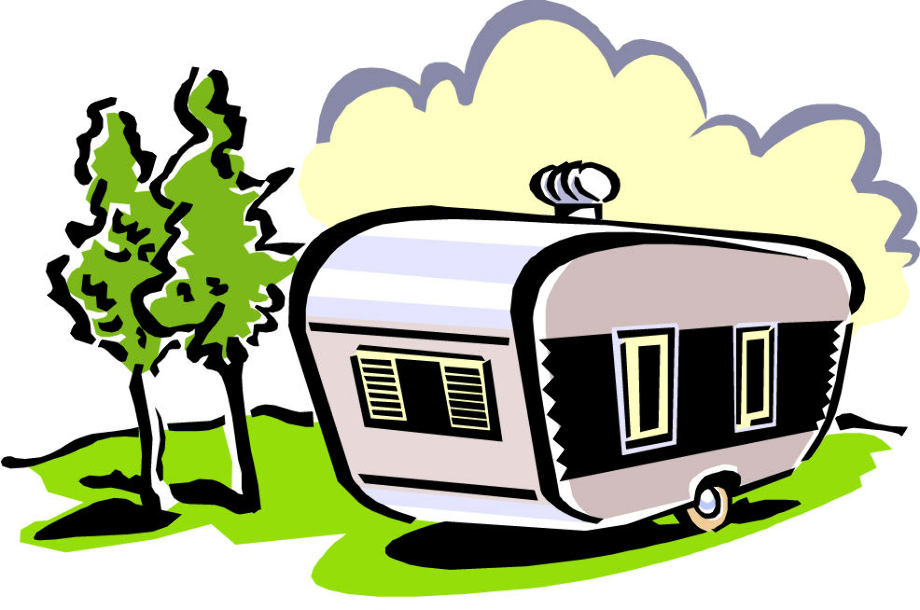 camper clipart cartoon