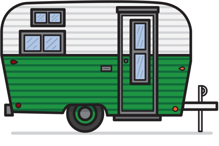 camping clipart camper