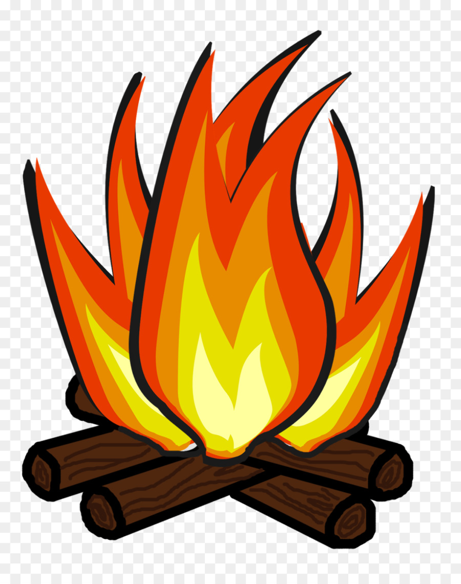 campfire clipart bonfire