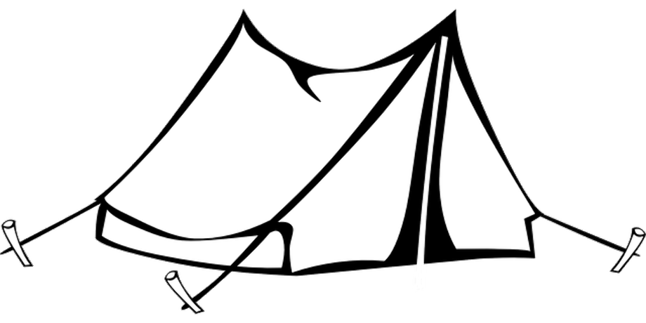 tent clipart transparent background