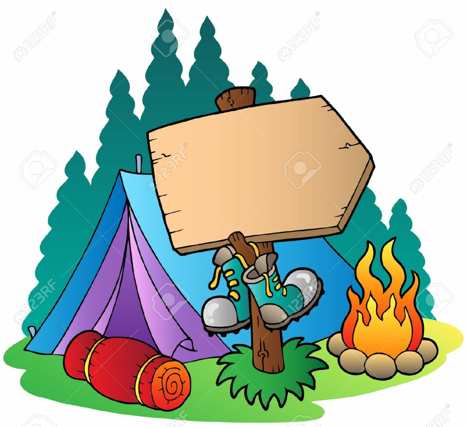 camping clip art outdoor