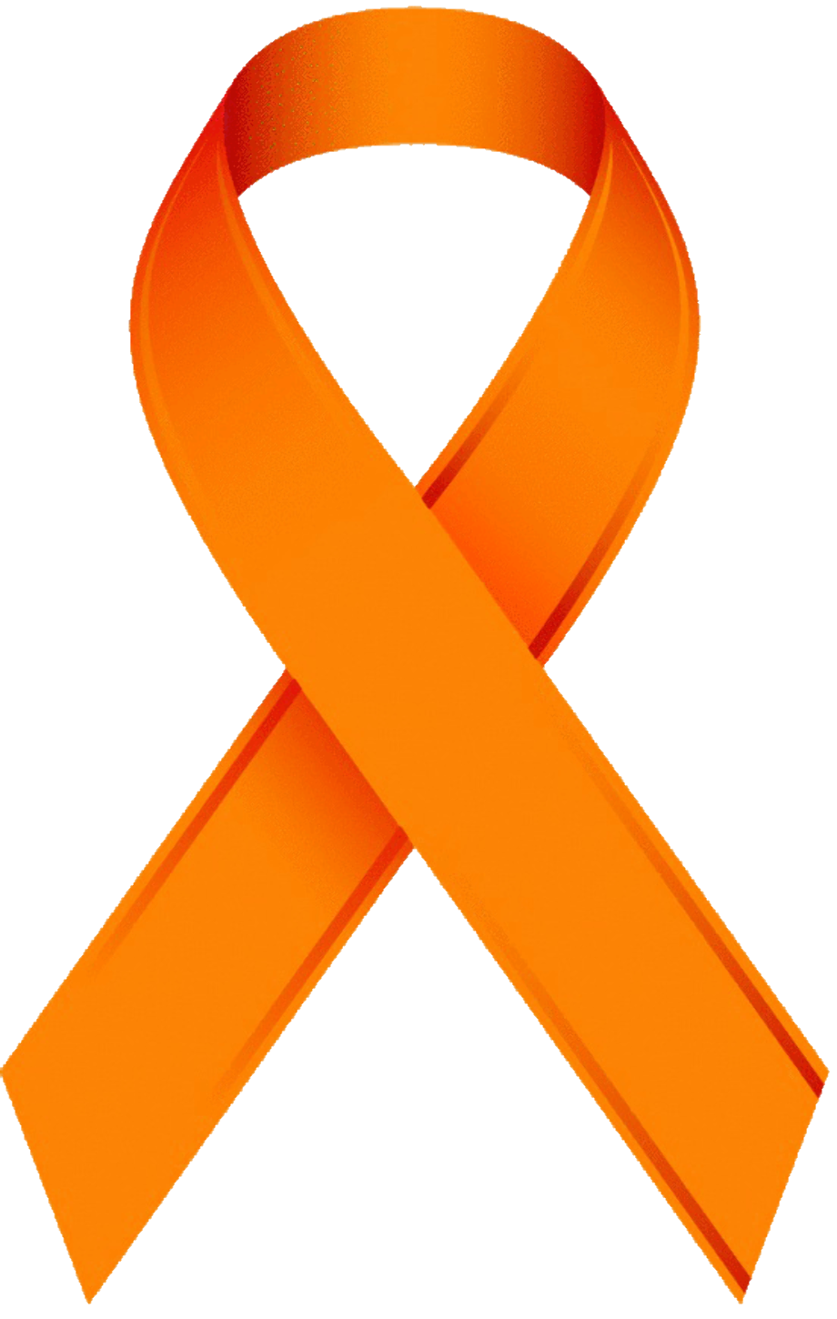 Download High Quality cancer ribbon clipart orange Transparent PNG