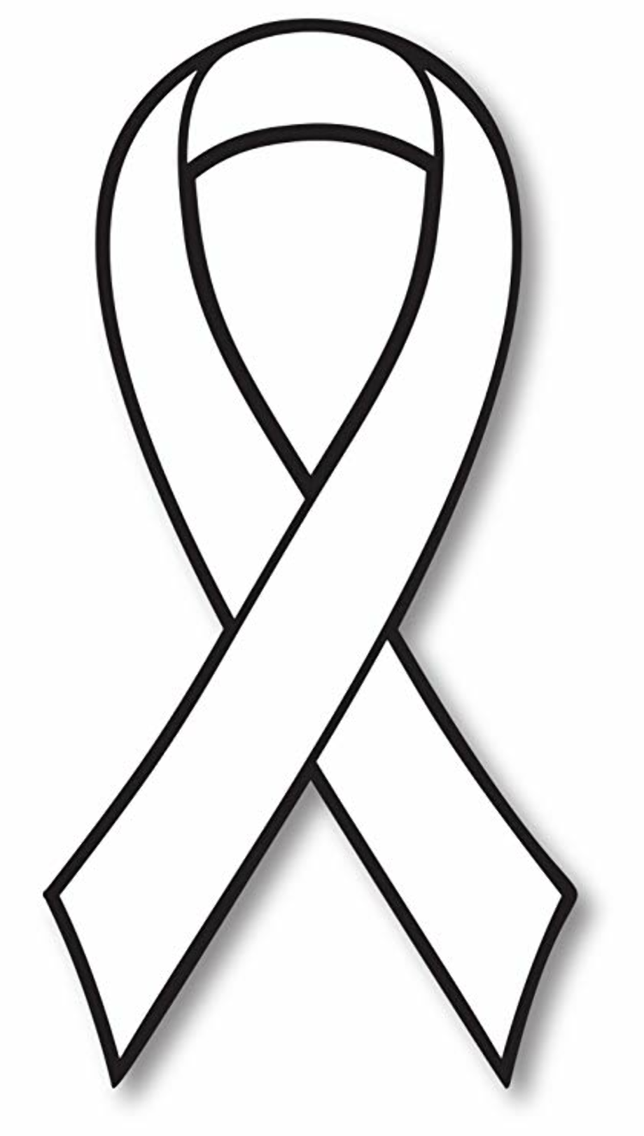 cancer ribbon clipart drawn