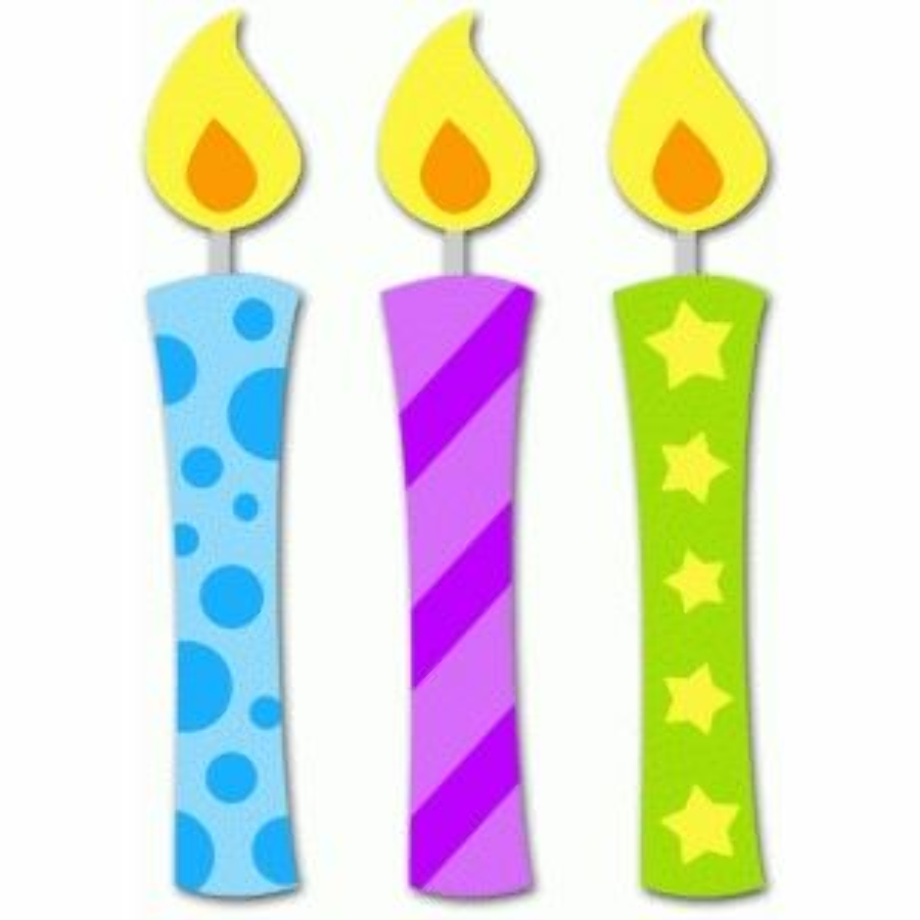 Editable Birthday Candles Printable