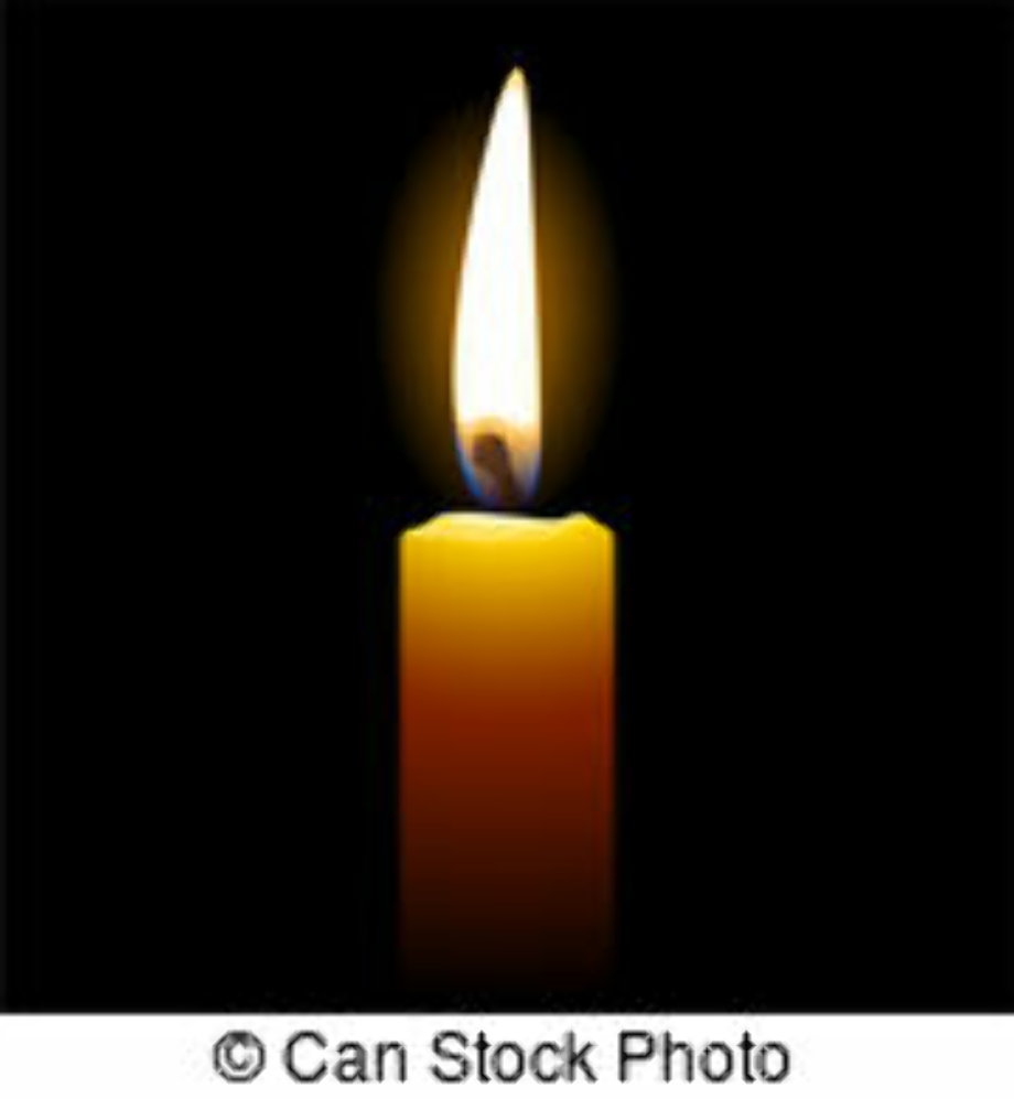candle clipart realistic