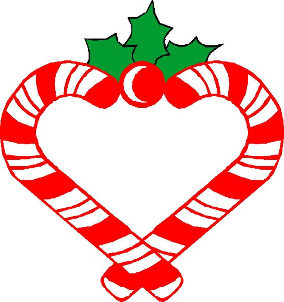 Download High Quality candy cane clipart heart Transparent PNG Images
