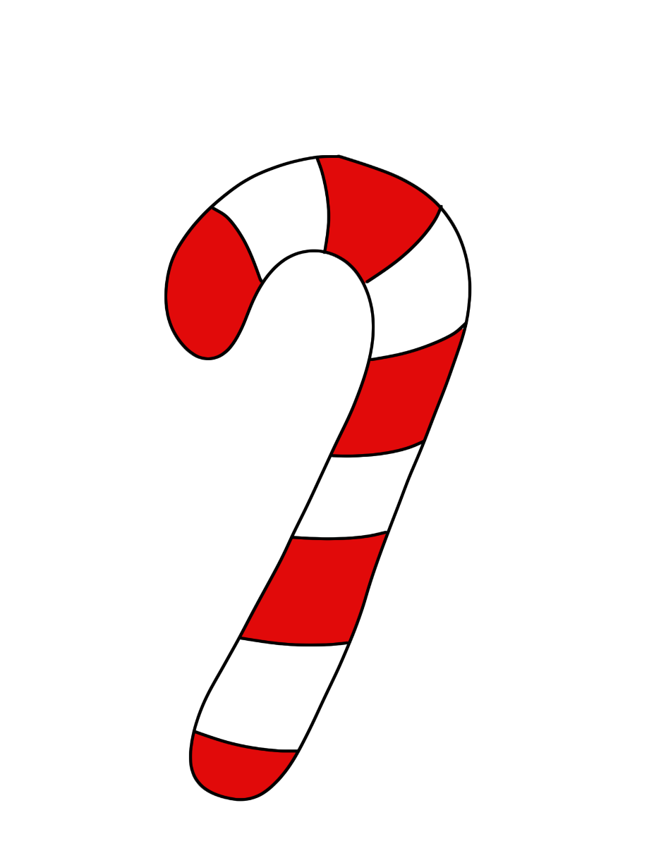 candy cane clipart transparent background