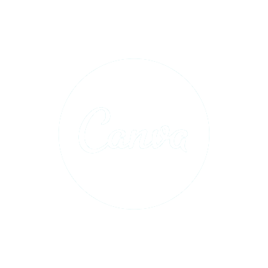 canva logo white