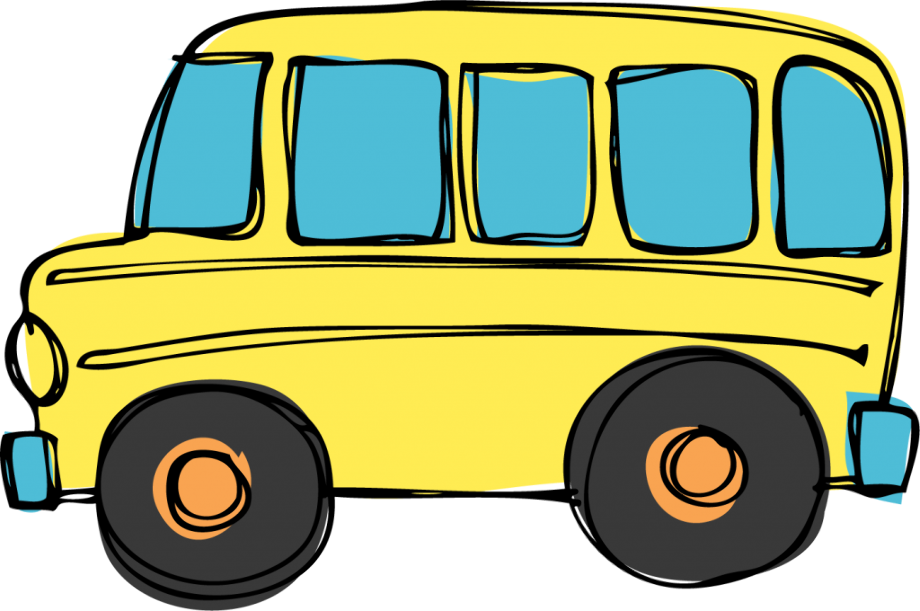 school bus clipart small
