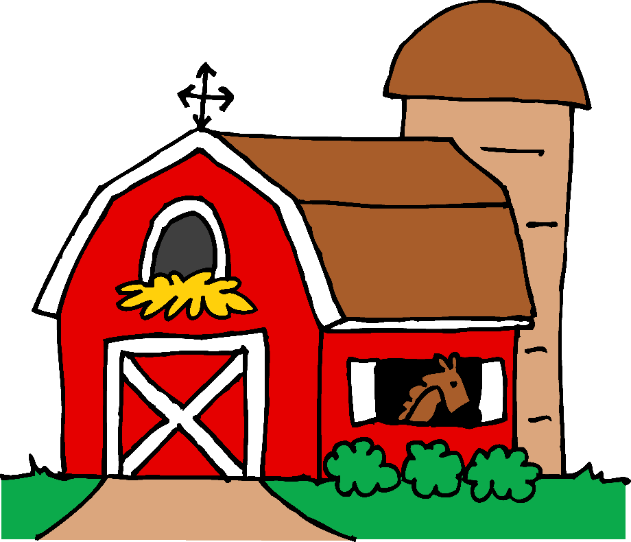 barn clipart farmhouse