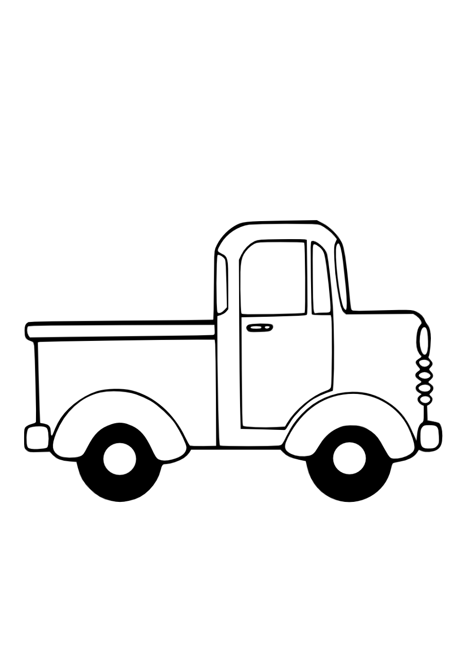 truck clipart simple