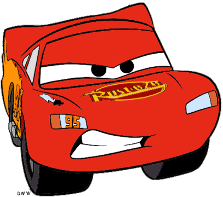 car cartoon lightning mcqueen