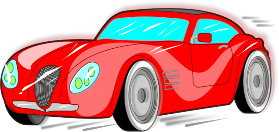 Car clipart red