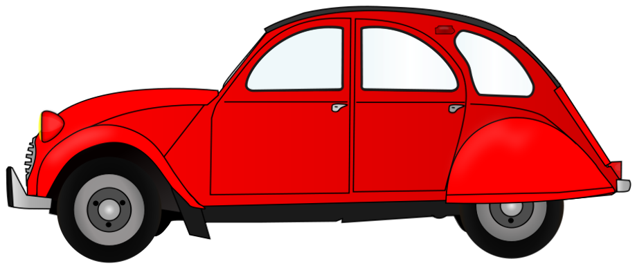 Car clipart red