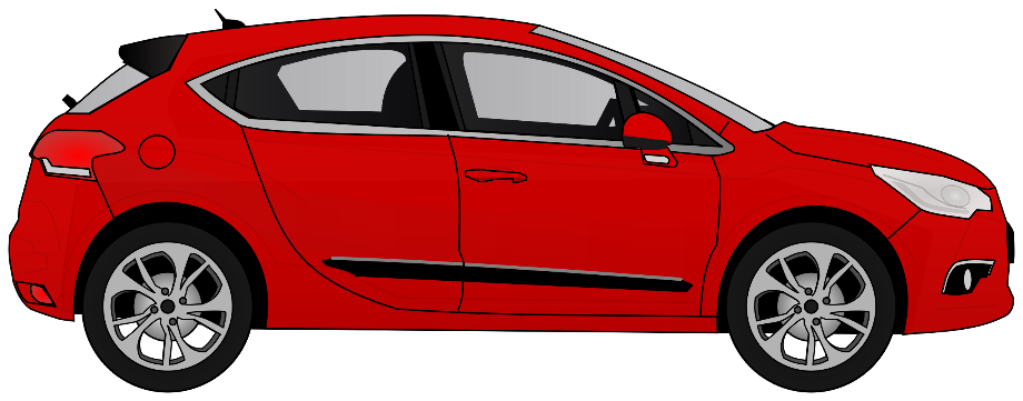 Car clipart side view