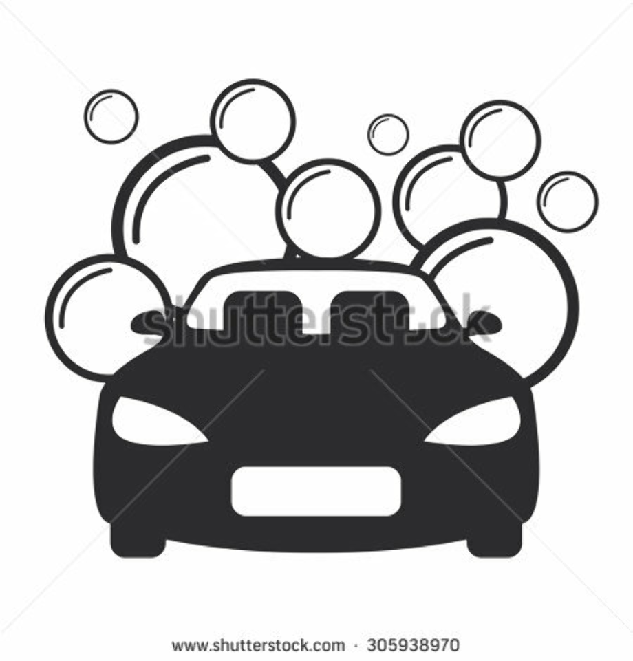 car wash clipart black