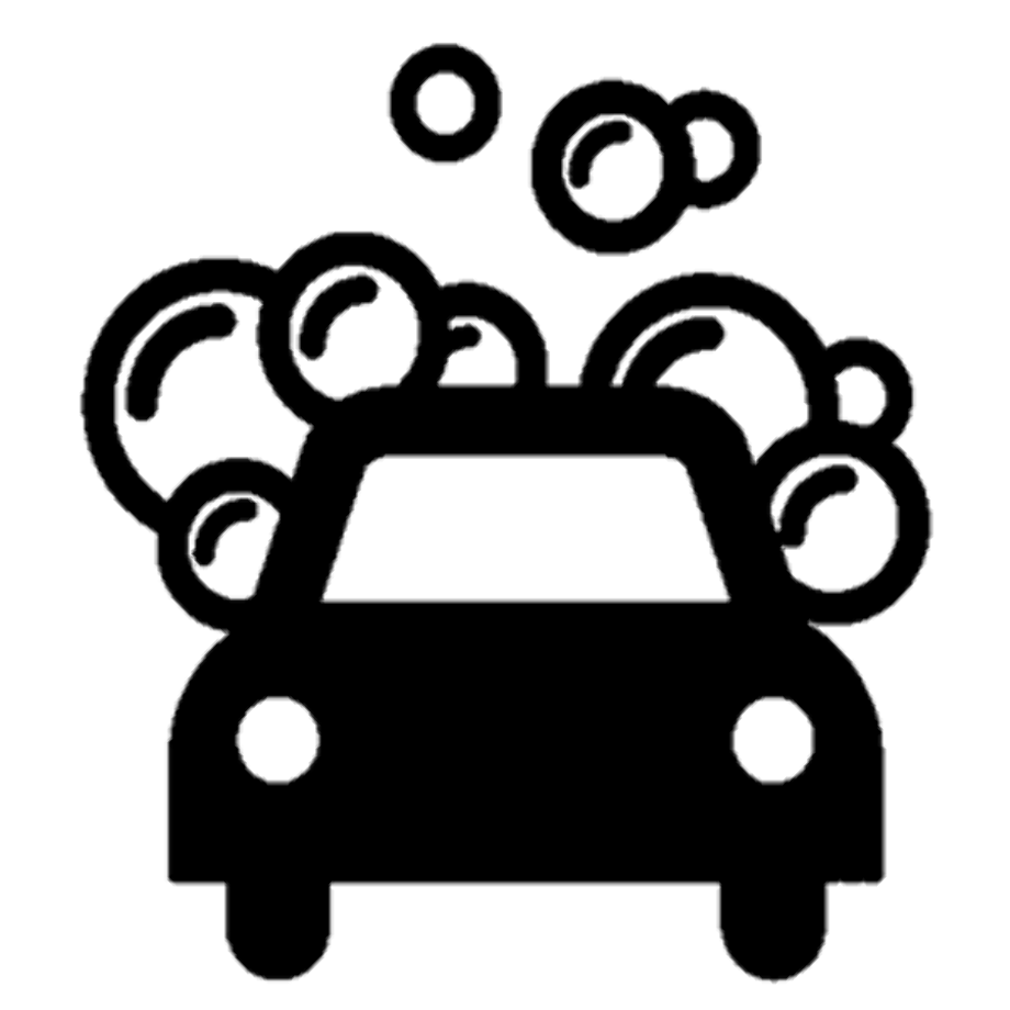 car wash clipart black