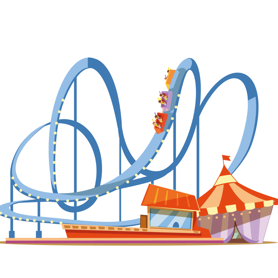Download High Quality carnival clipart roller coaster Transparent PNG ...