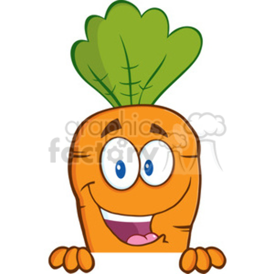 carrot clipart happy