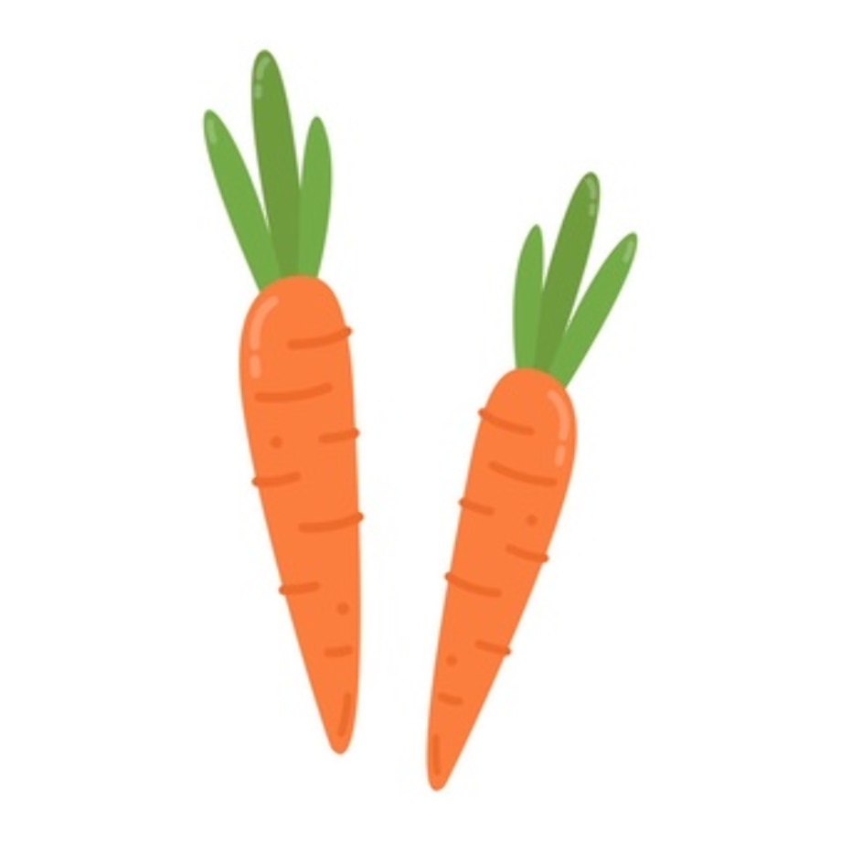 carrot clipart vector