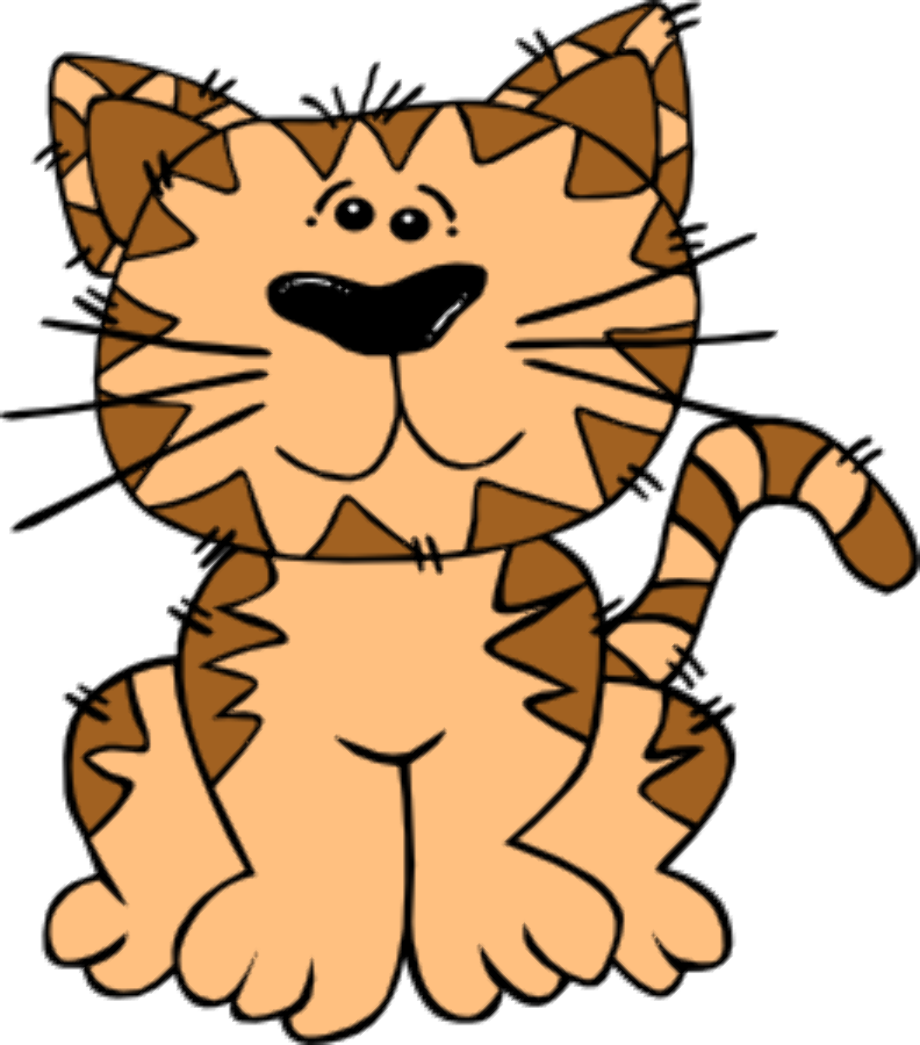 Cat clipart cartoon