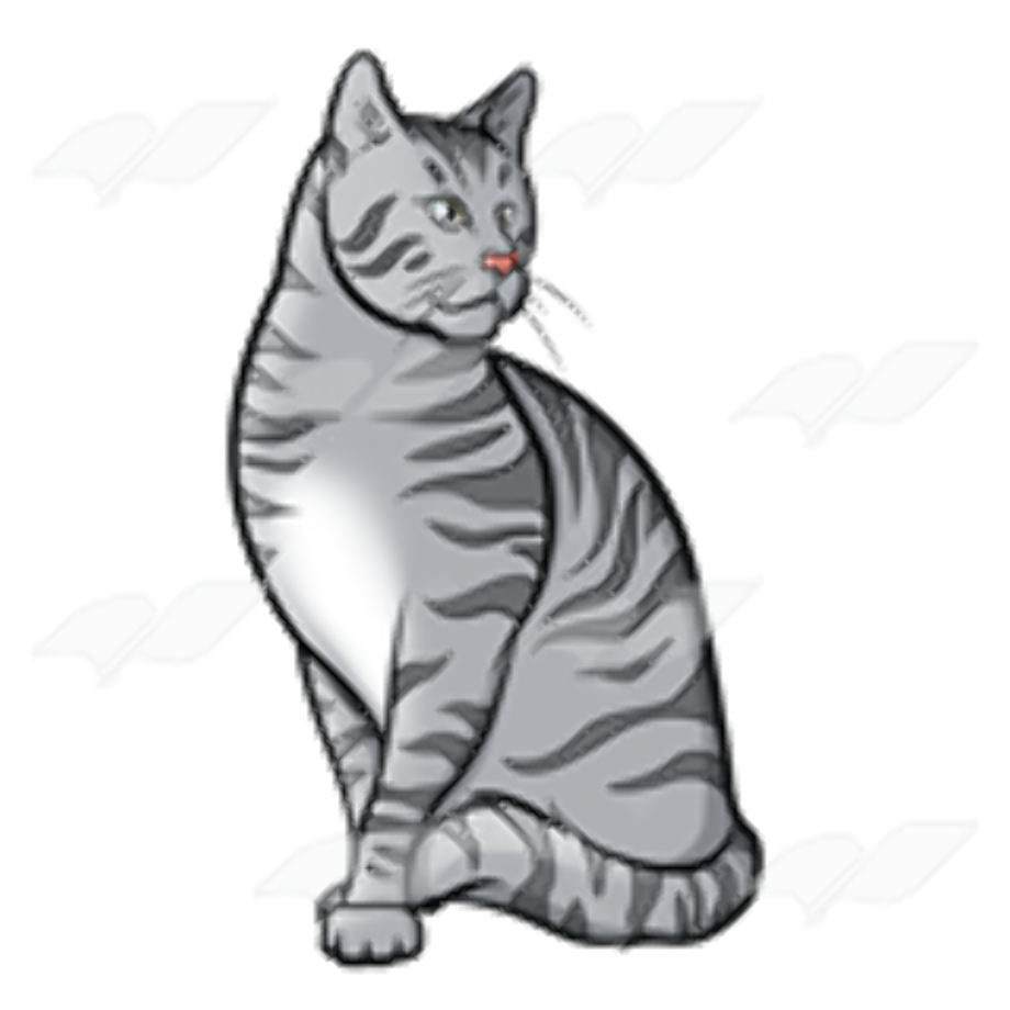 Download High Quality Cat Clipart Gray Transparent PNG Images Art Prim Clip Arts
