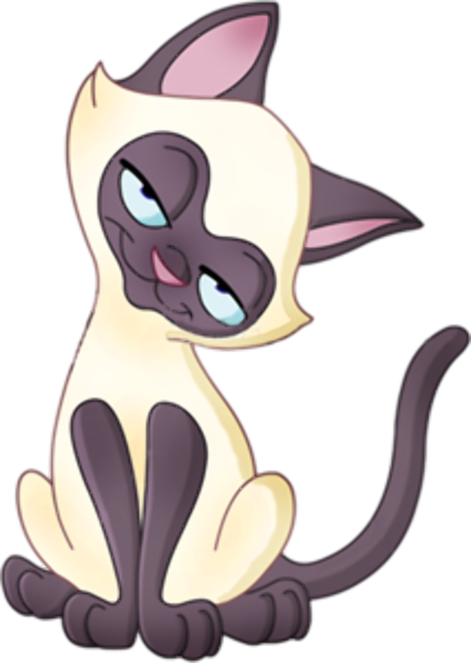 Download High Quality Cat clipart siamese Transparent PNG Images - Art