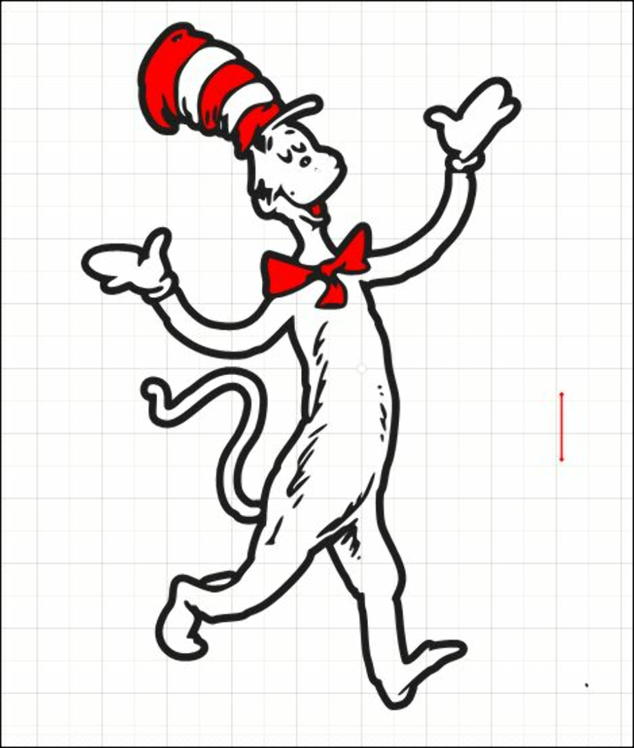 Download High Quality cat in the hat clipart silhouette Transparent PNG