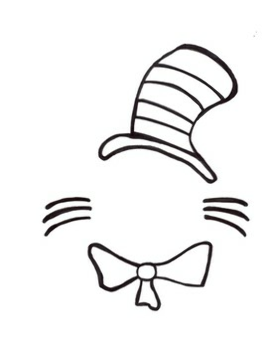 Download High Quality cat in the hat clipart template Transparent PNG