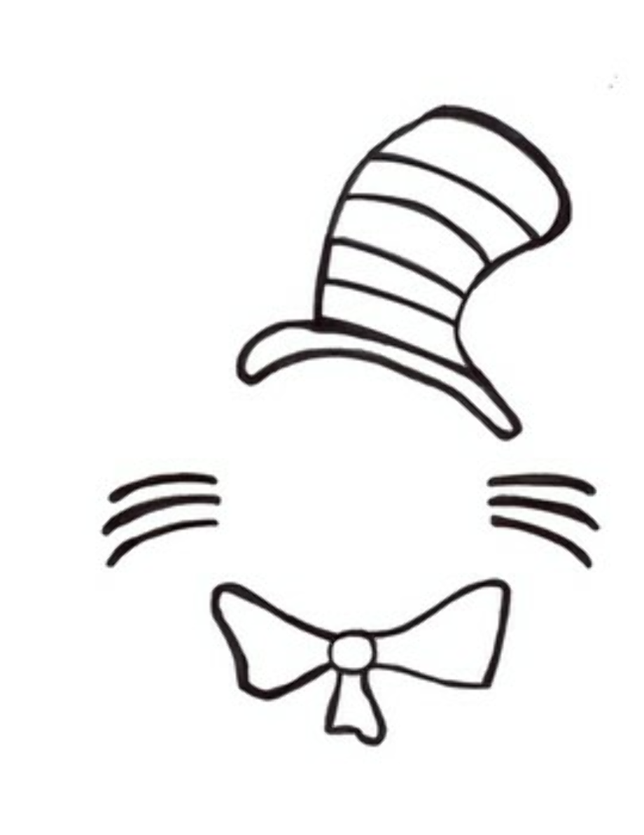 Cat In The Hat Template Printable