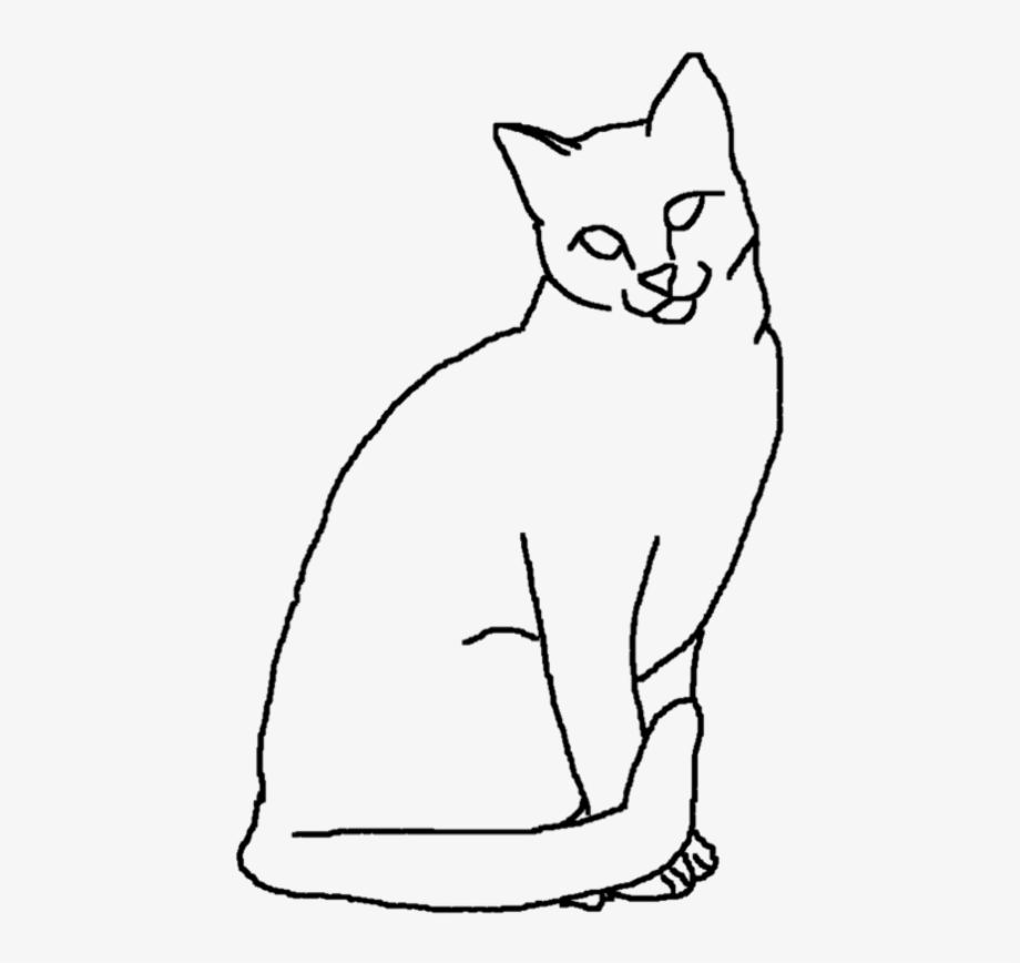 Download High Quality cat transparent drawn Transparent PNG Images