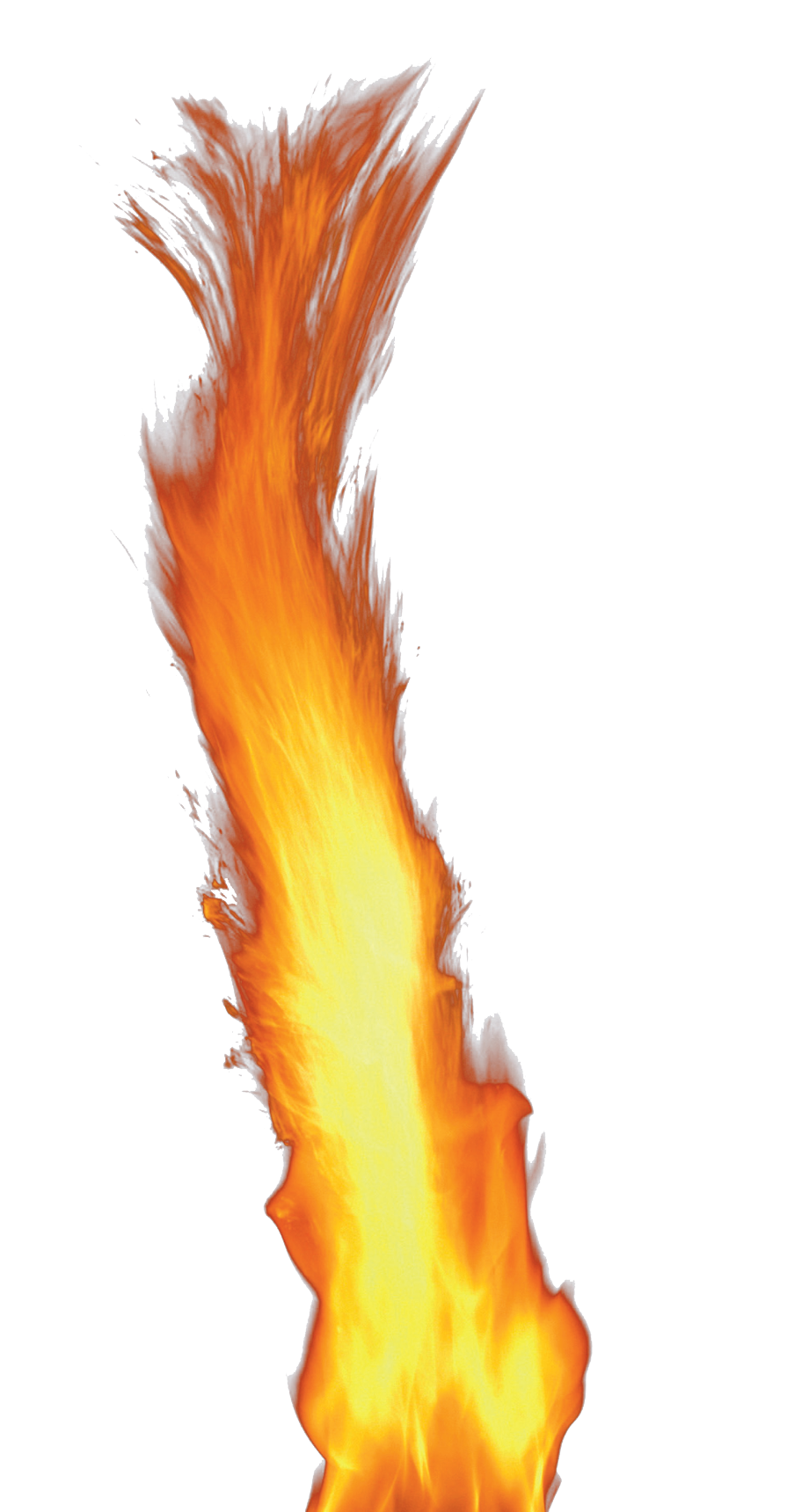 fire transparent background rocket