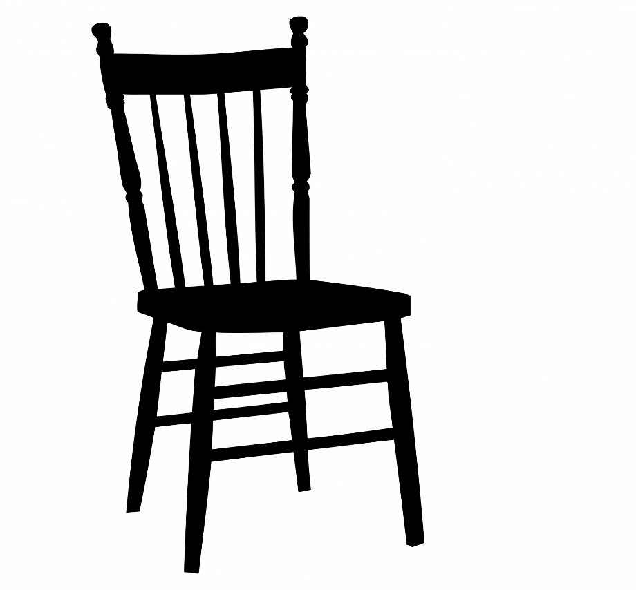chair clipart silhouette