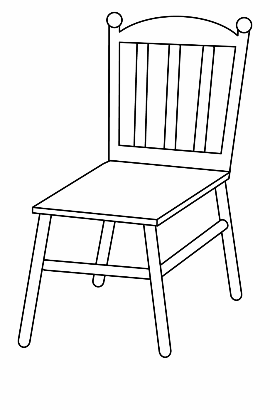 chair clipart clear background