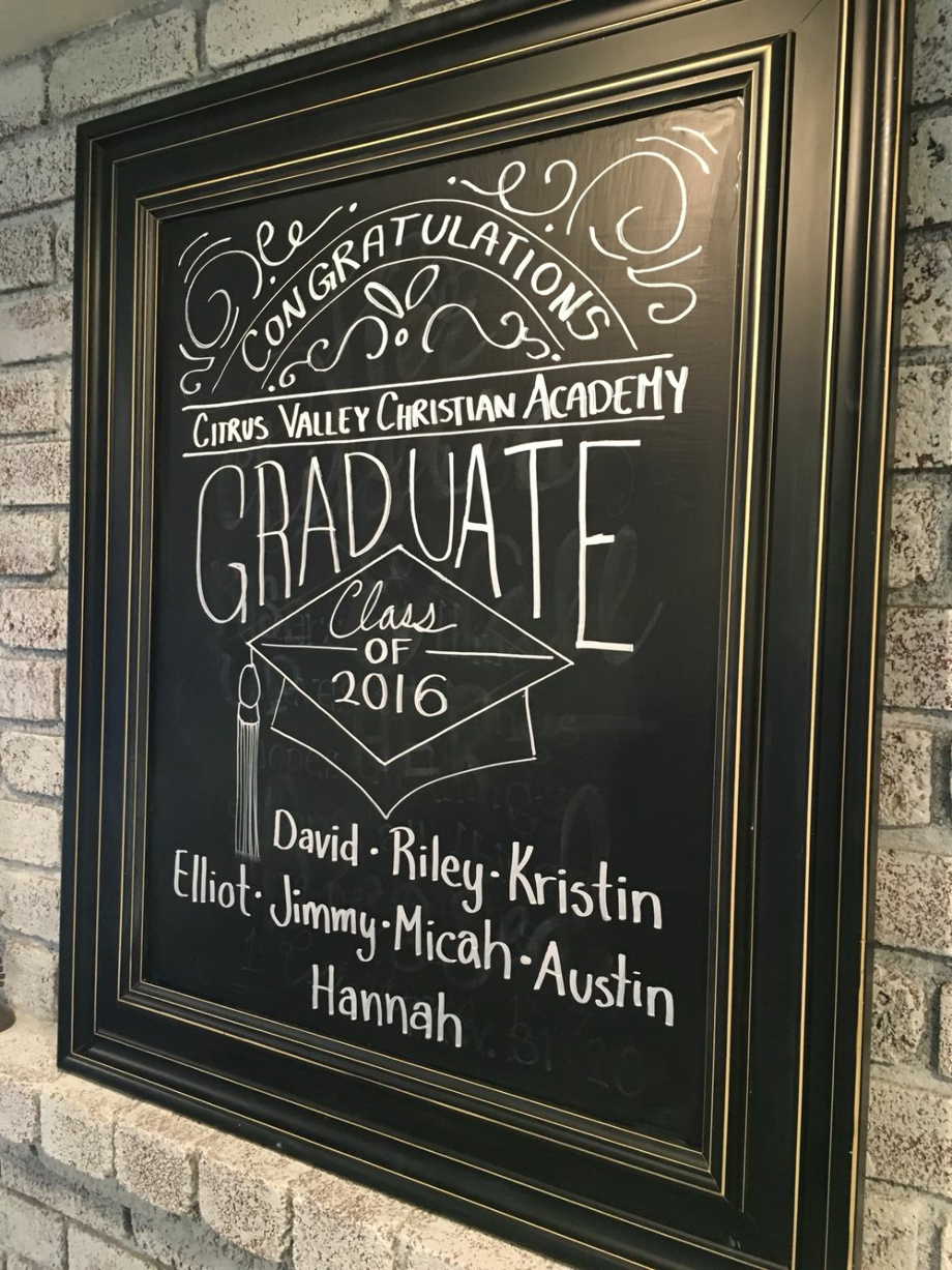 chalkboard clipart graduation