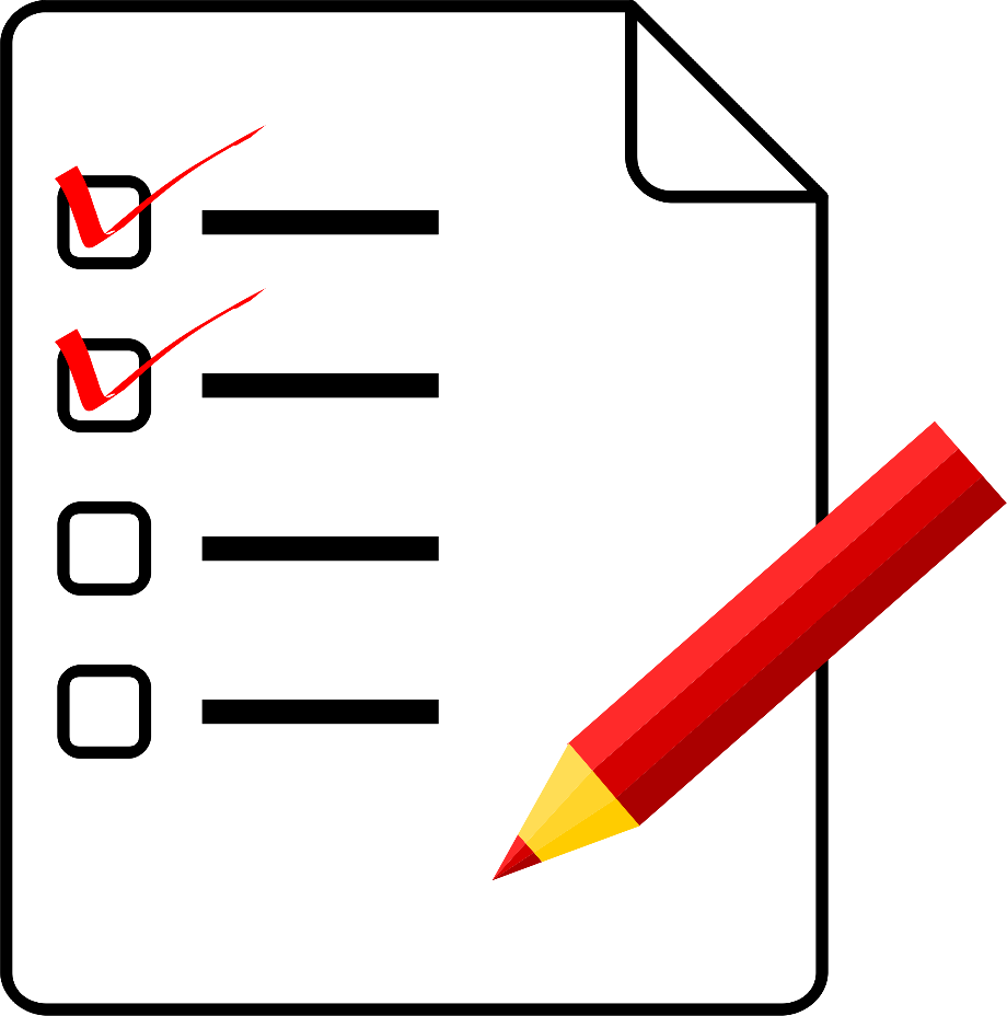 checklist clipart evaluation