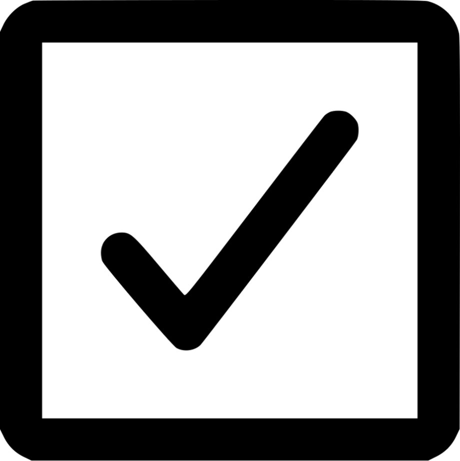 Download High Quality check mark clipart checkbox Transparent PNG