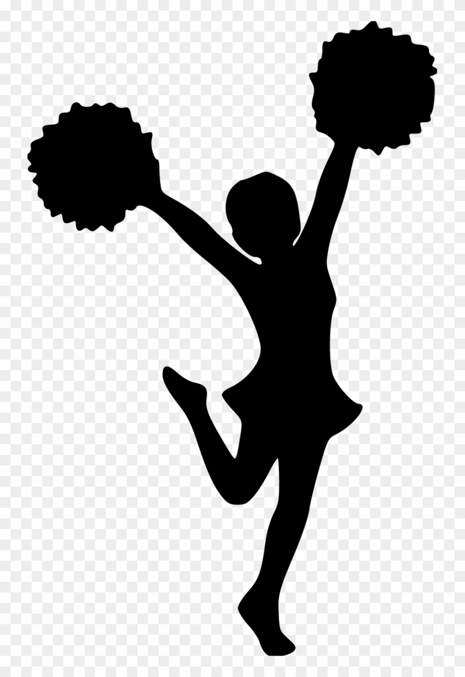 cheerleader clipart pom