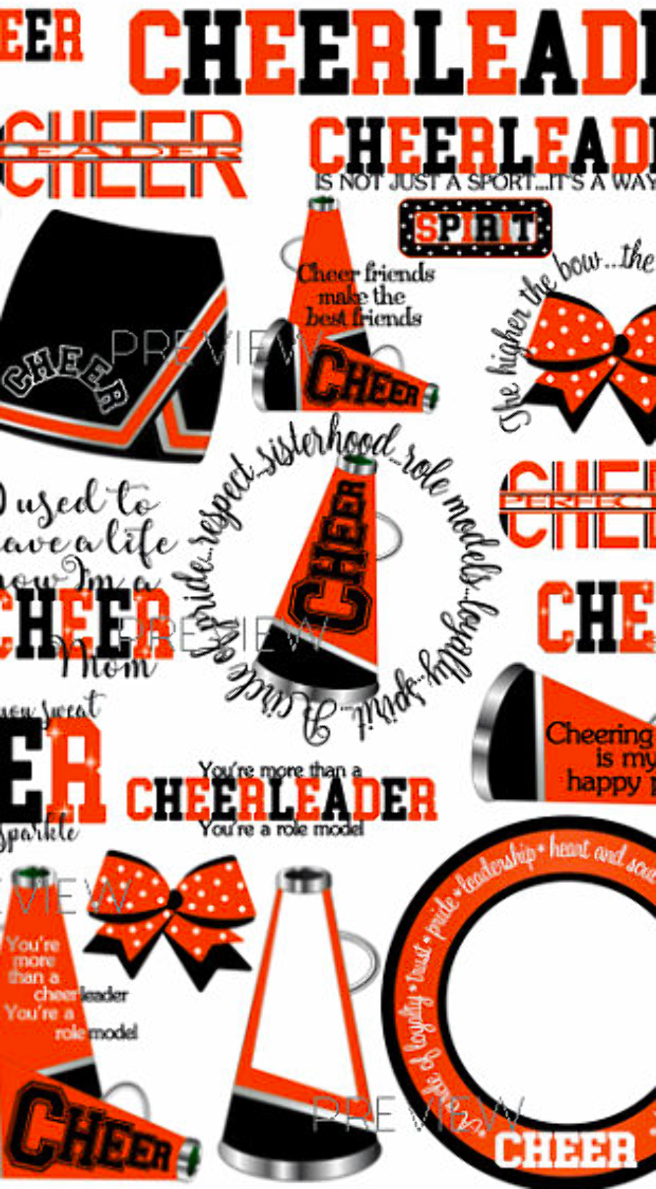 Download High Quality cheer clipart orange Transparent PNG Images - Art