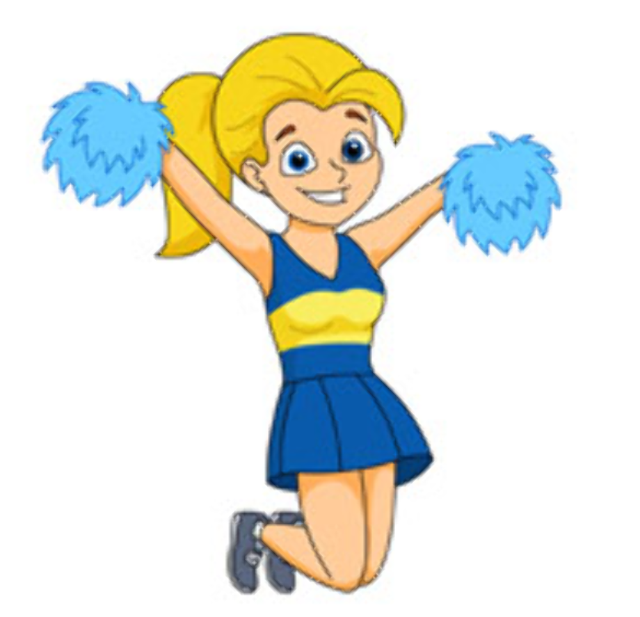 Download High Quality cheerleader clipart Transparent PNG Images - Art