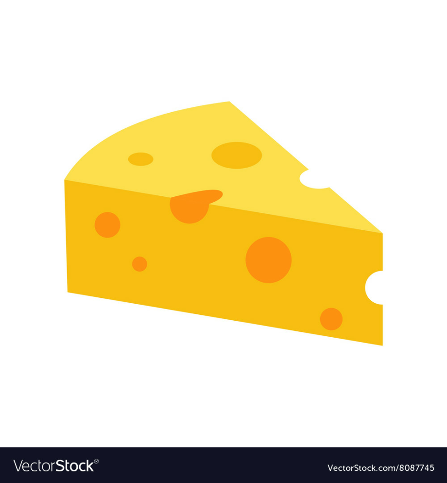 cheese clipart flat