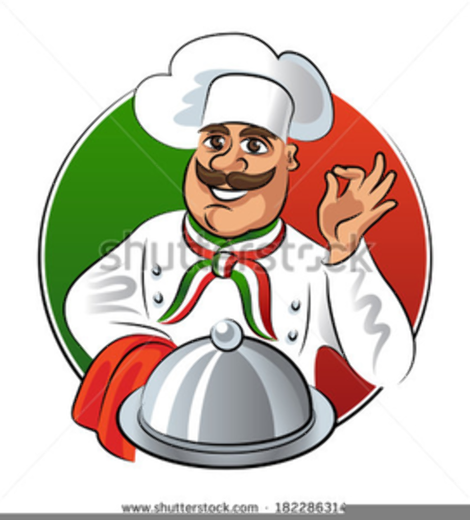 chef clipart italian