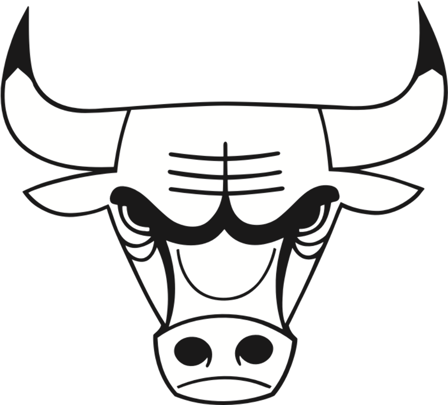 Download High Quality chicago bulls logo black Transparent PNG Images