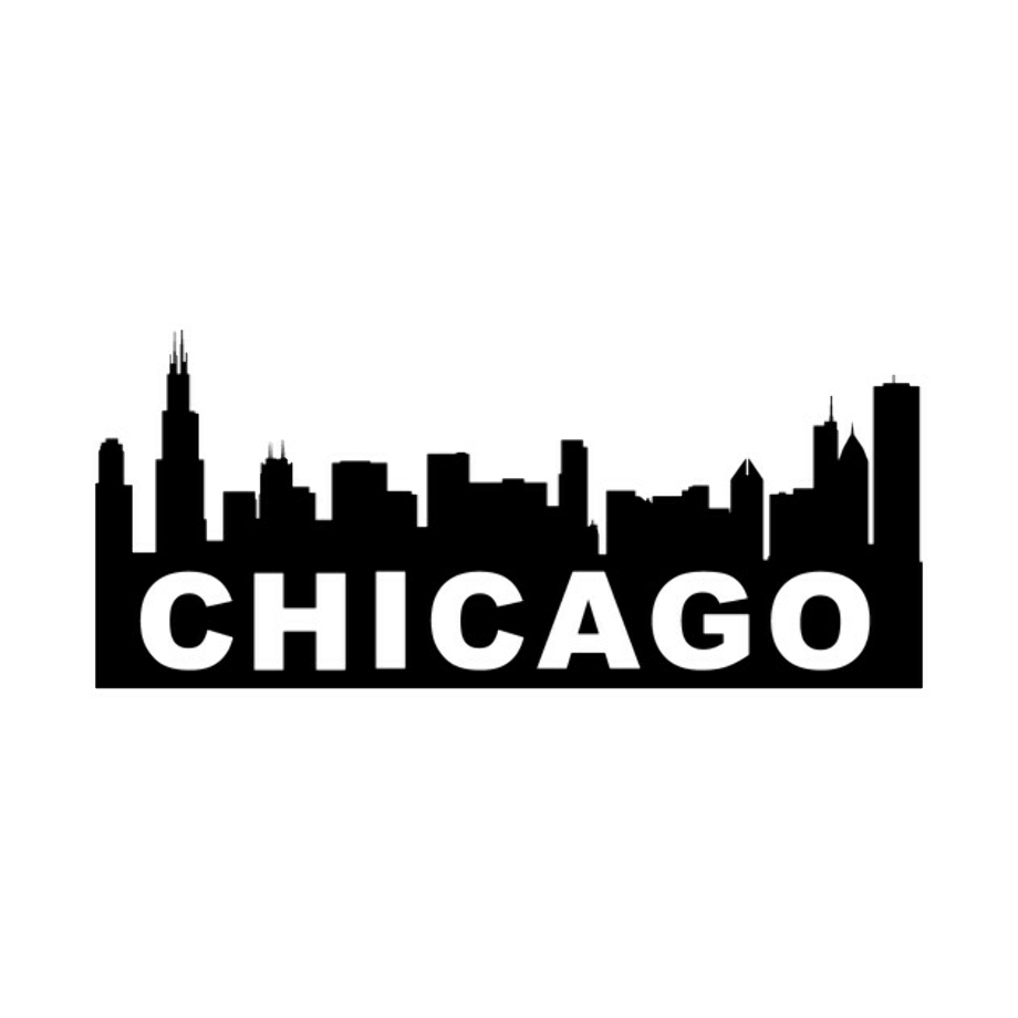 chicago logo skyline