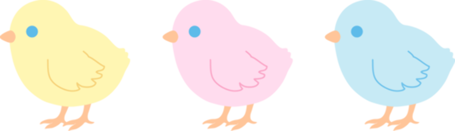 chick clipart pink