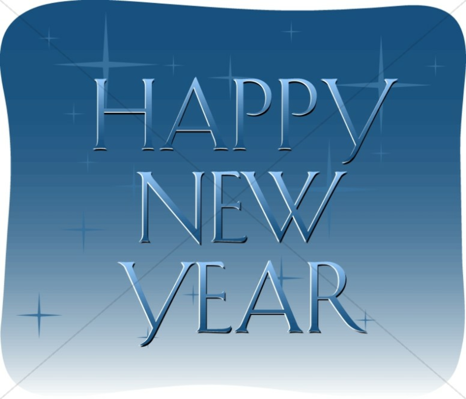 christian clipart new year